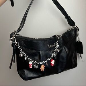 Silver Christmas Purse Charm 🎅🏻🎄☃️